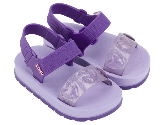 Image of Sandals. Product name - Love Baby Women's Ipanema PURPLE GRENDENE in Purple colour by brand - IPANEMA