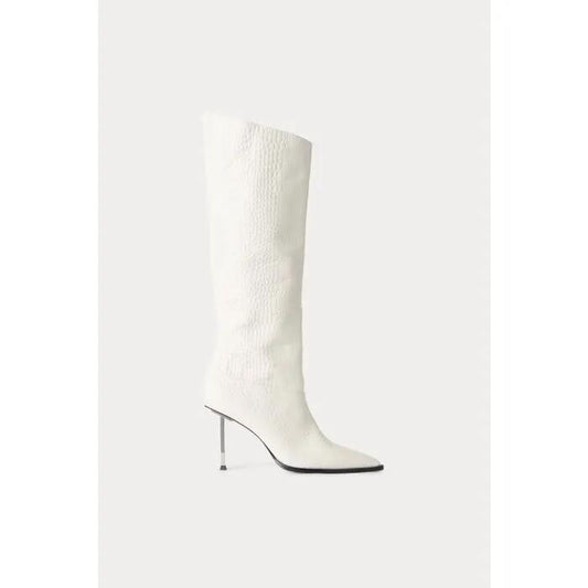 Image of Boots. Productname: Elektra Boot in White colour by brand - sass and bide