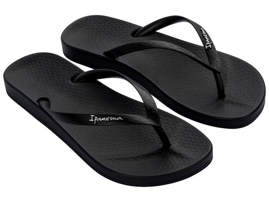 Image of Sandals. Product name - Colours Fem Women's Ipanema BLACK GRENDENE in Black colour by brand - IPANEMA