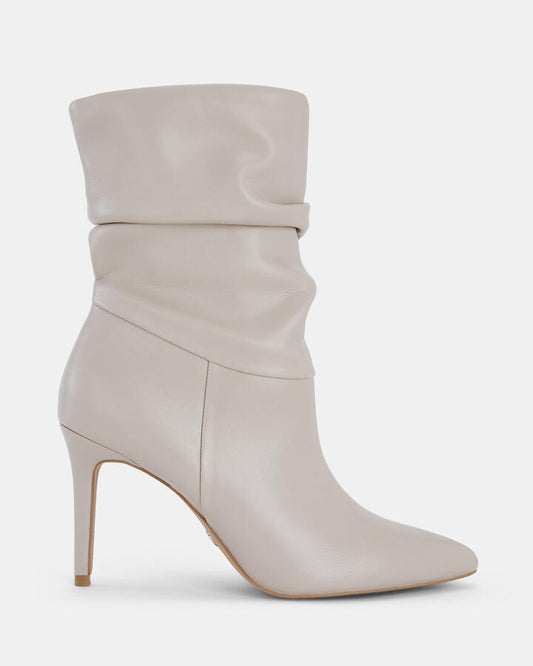 Image of Boots. Product name - Doza Women's Boot High Heel CREAM Novo Boots in Cream colour by brand - NOVO