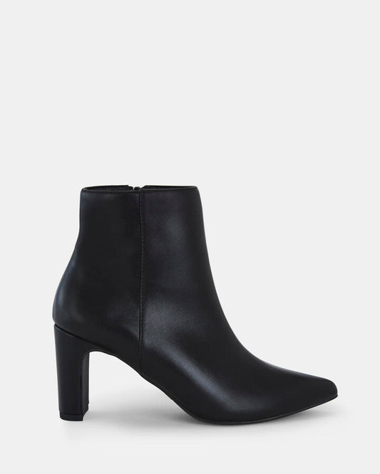 Image of Boots. Product name - Harlie Women's Boot High Heel BLACK Novo Boots in Black colour by brand - NOVO