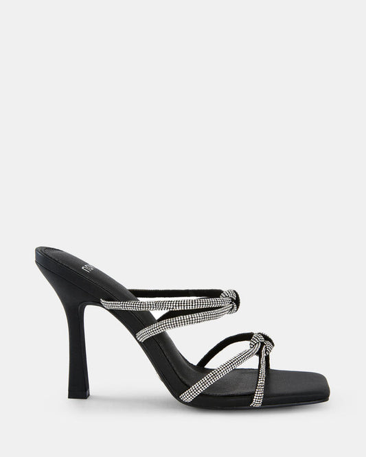 Image of Heels. Product name - Purity Women's Evening Shoes BLACK Novo Evening in Black colour by brand - NOVO