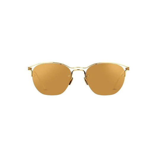 Image of Sunglasses. Productname: LINDA FARROW Linda Farrow Linda Farrow White Gold/ Platinum Lens Lfl341C2Sun in WHITE colour by brand - LINDA FARROW