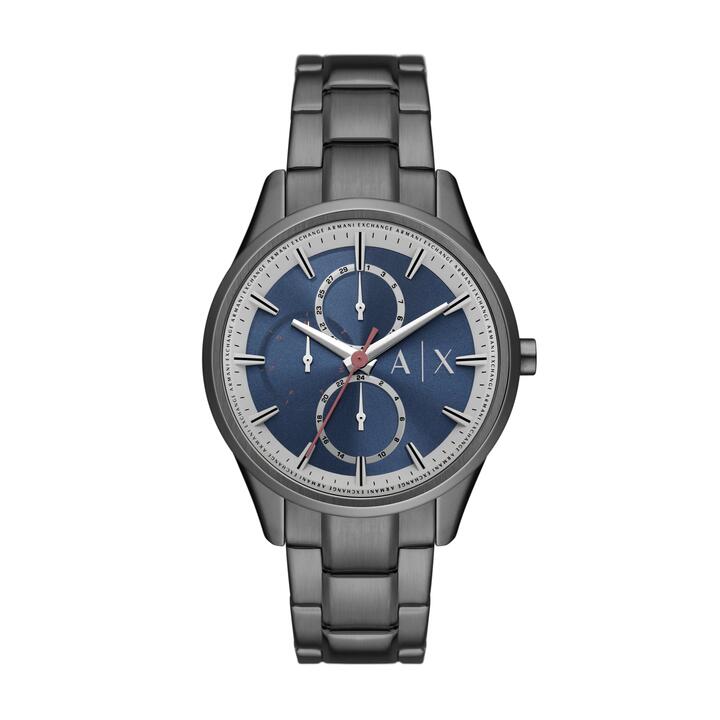 Image of Watches. Productname: Armani Exchange Multifunction Gunmetal Stainless Steel Watch AX1871 in Watch colour by brand - Armani Exchange