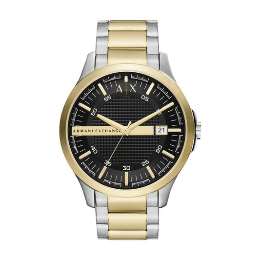 Image of Watches. Productname: Armani Exchange Three-Hand Date Two-Tone Stainless Steel Watch AX2453 in Watch colour by brand - Armani Exchange