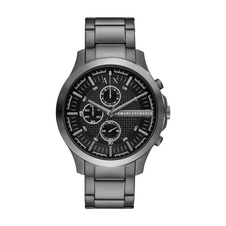 Image of Watches. Productname: Armani Exchange Chronograph Gunmetal Stainless Steel Watch AX2454 in Watch colour by brand - Armani Exchange