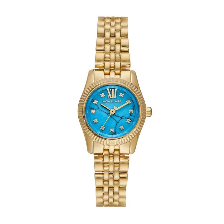Image of Watches. Productname: Michael Kors Lexington Three-Hand Gold-Tone Stainless Steel Watch MK4813 in Watch colour by brand - Michael Kors
