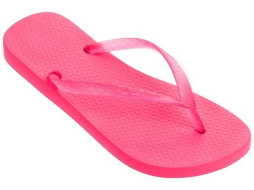 Image of Sandals. Product name - Classica Tan Fem Women's Ipanema NEON PINK GRENDENE in Neon Pink colour by brand - IPANEMA
