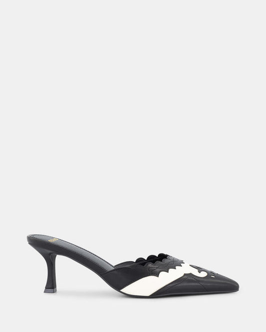 Image of Sandals. Product name - Iriss Women's Fast Fashion BLACK Novo Sandals in Black colour by brand - NOVO