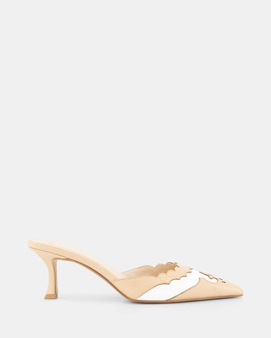 Image of Sandals. Product name - Iriss Women's Fast Fashion NUDE Novo Sandals in Nude colour by brand - NOVO