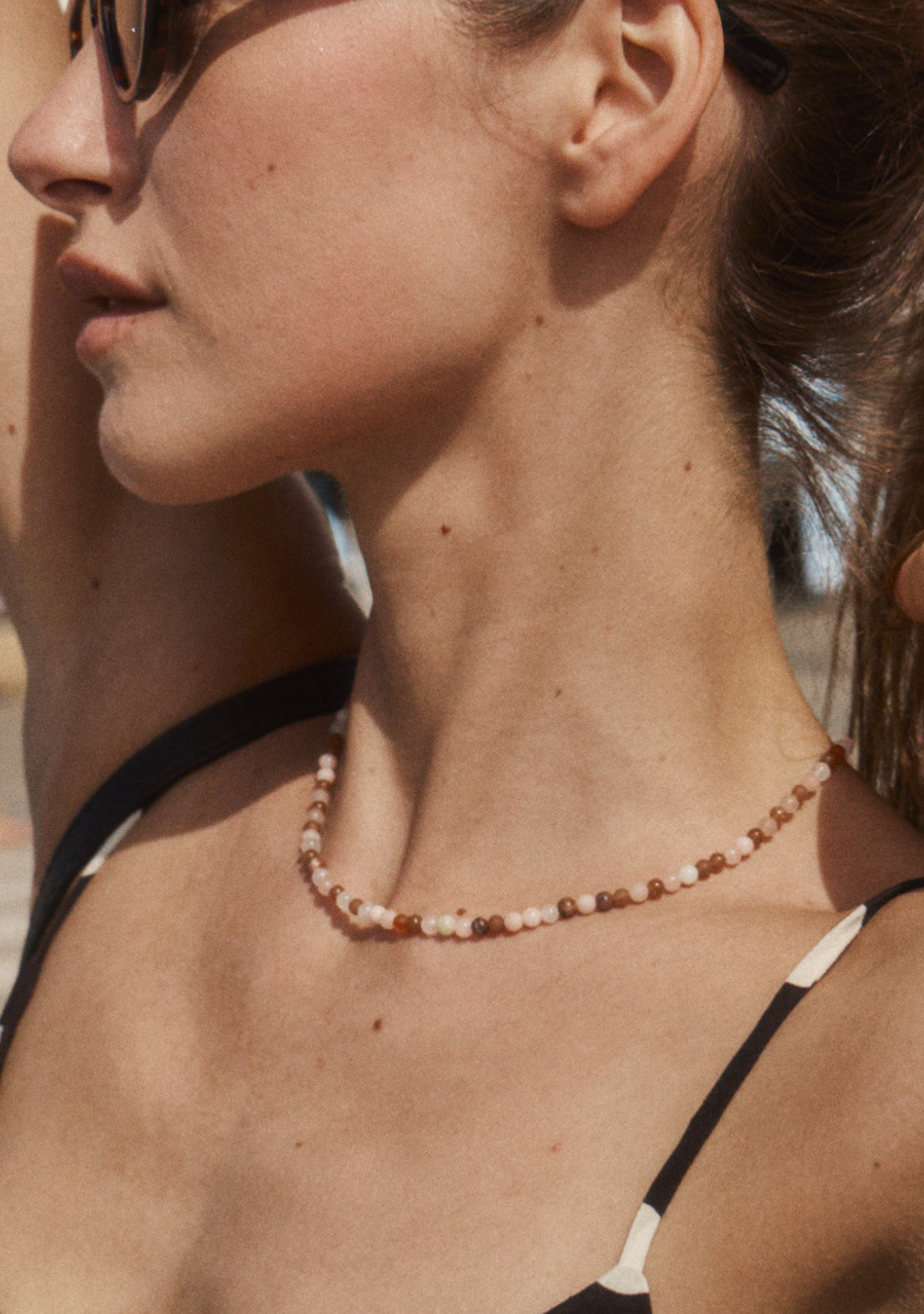 Auguste The Label Solstice Gemstone Necklace (Print)