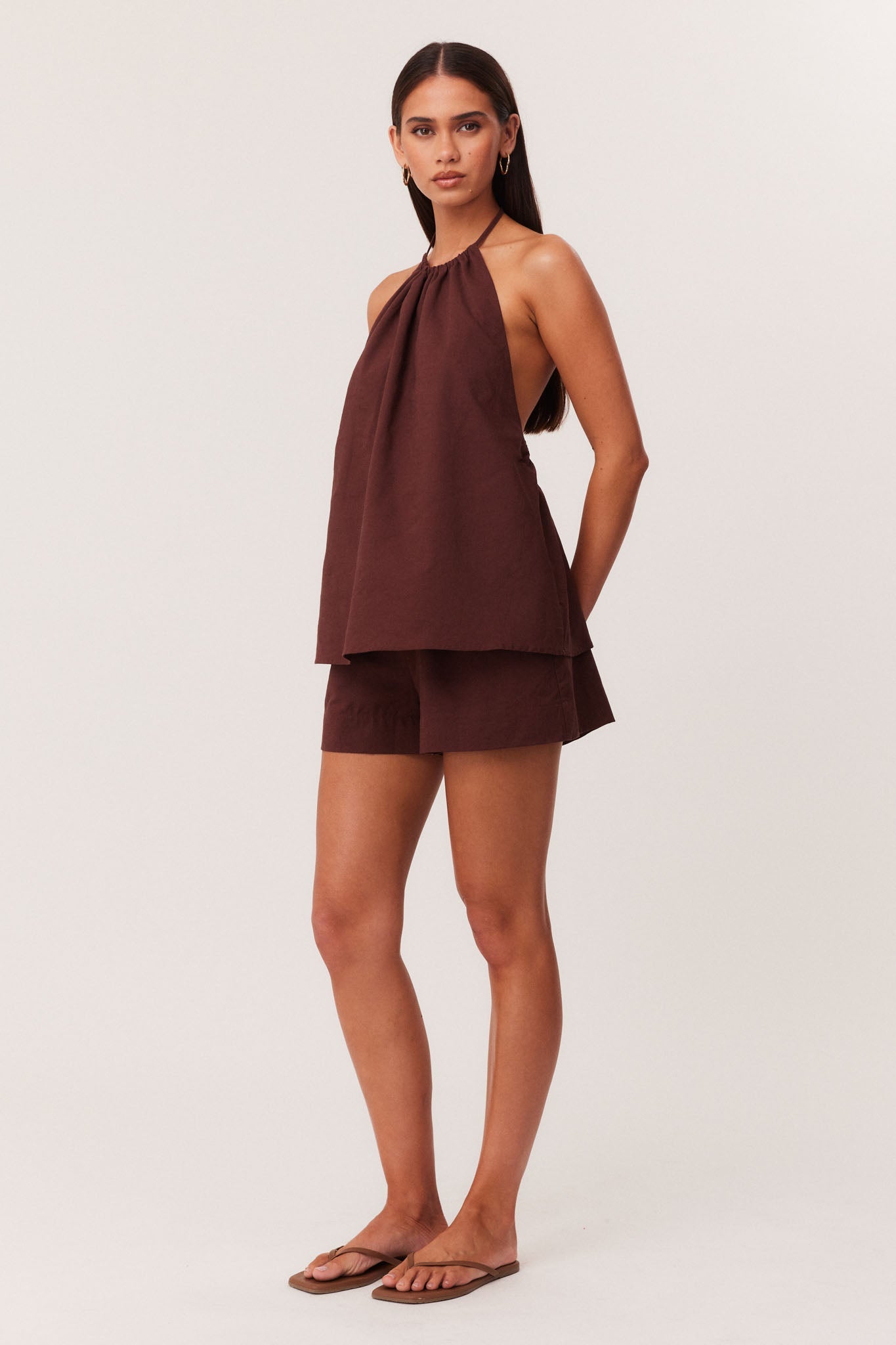SNDYS ALYSSE TOP (Chocolate)