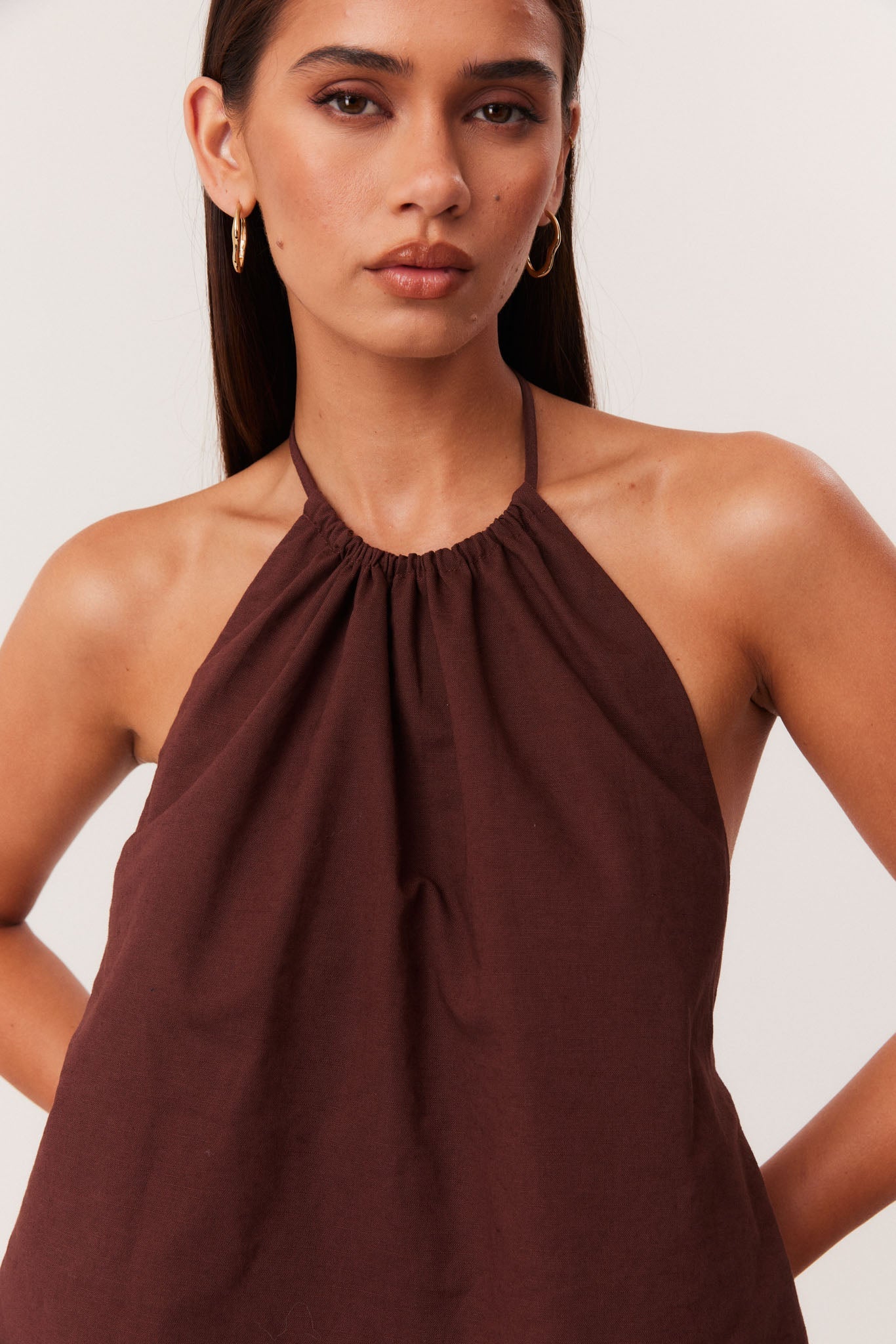 SNDYS ALYSSE TOP (Chocolate)