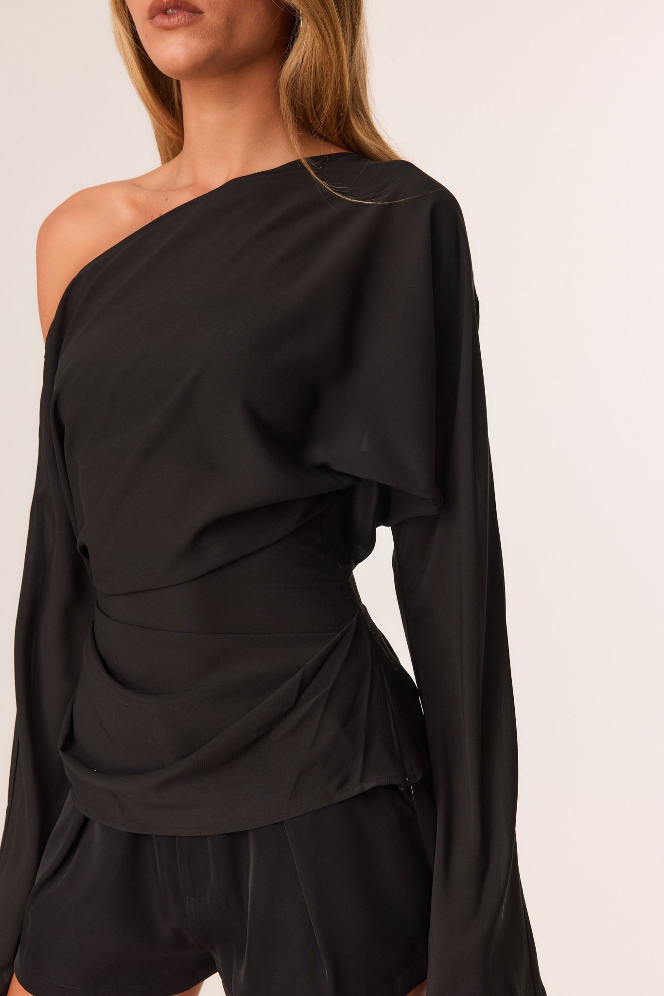 SNDYS NOAH LONG SLEEVE TOP (Black)