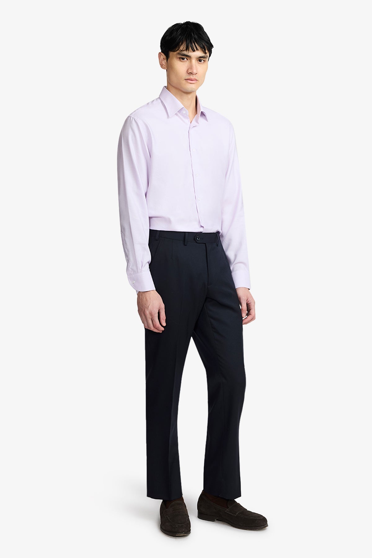 Anthony Squires Gus Formal Shirt Lilac Microdesign (Pink)