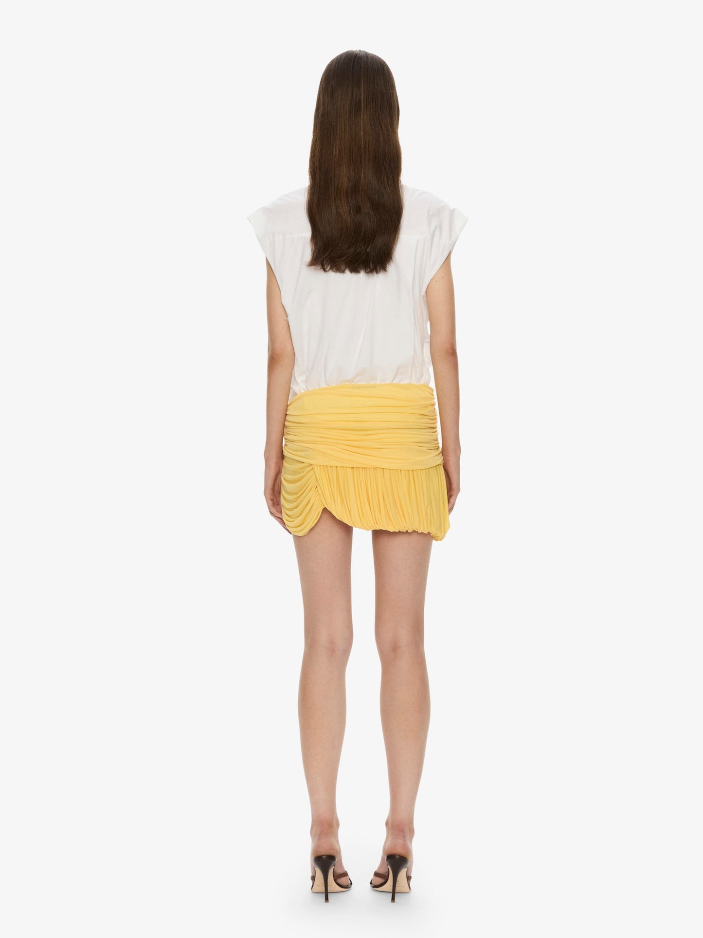 CHRISTOPHER ESBER Beach Glass Bubble Mini Skirt (Soleil)