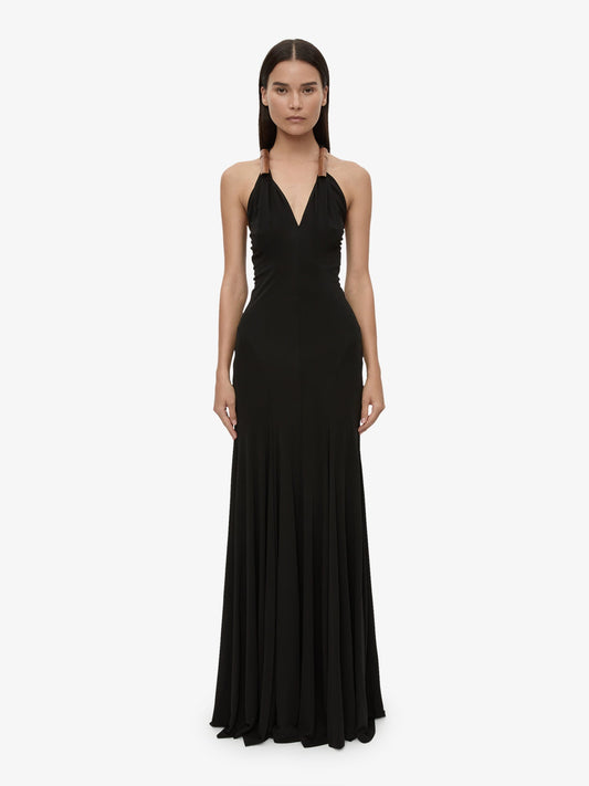 Image of Dresses. Product name - Chime Cocoon Dress in Black colour by brand - CHRISTOPHER ESBER