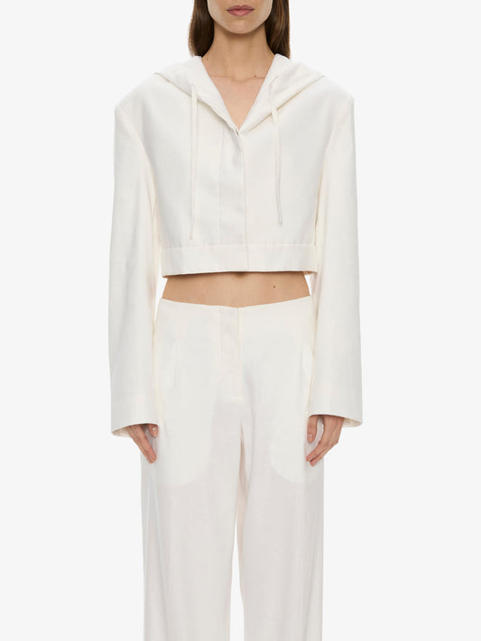 CHRISTOPHER ESBER Redux Linen Trouser (White)