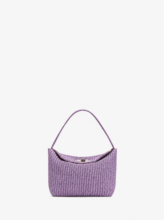 Image of Bags. Product name - Turnlock Raffia Mini Bag in Bag colour by brand - CHRISTOPHER ESBER