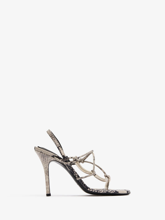 Image of Heels. Productname: Molten Heel in Serpent colour by brand - CHRISTOPHER ESBER