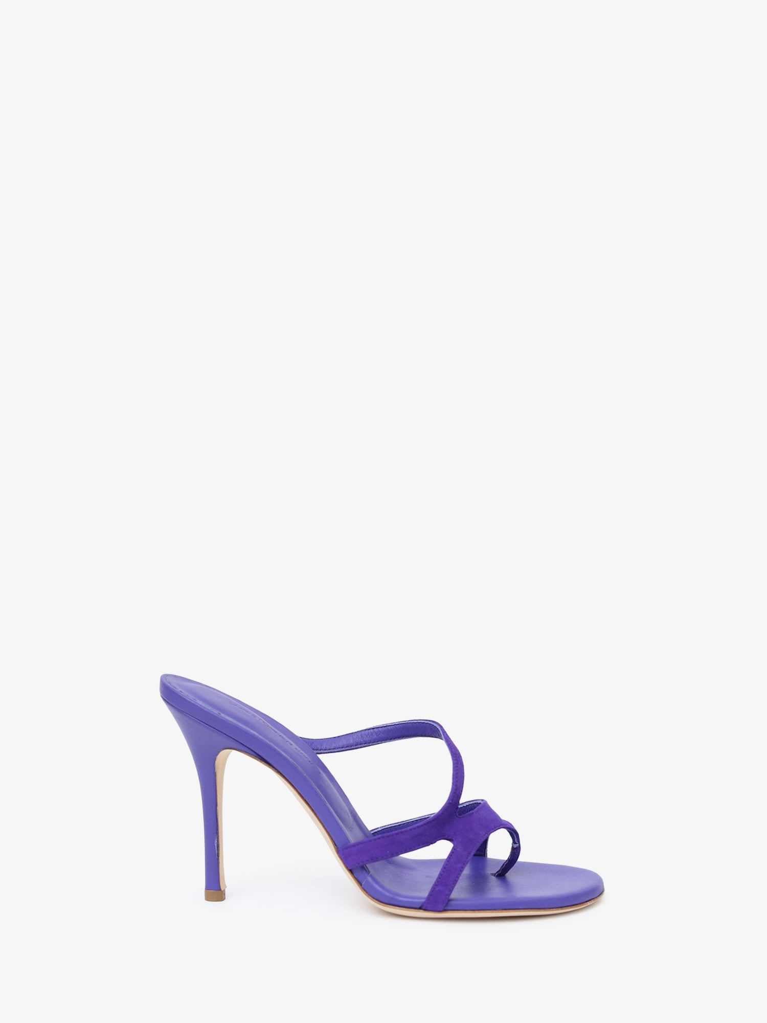 Image of Heels. Productname: Calathea Heel in Violet colour by brand - CHRISTOPHER ESBER
