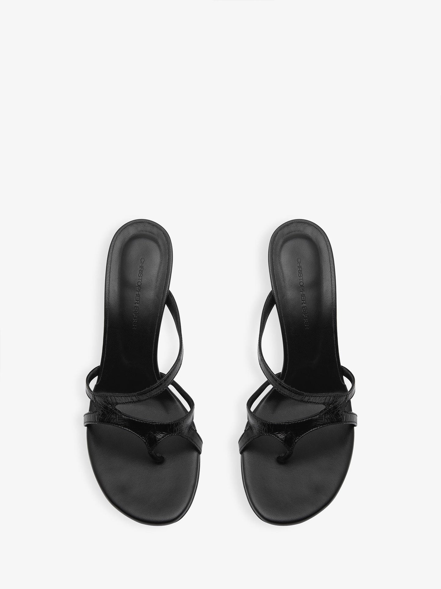CHRISTOPHER ESBER Calathea Heel (Black)