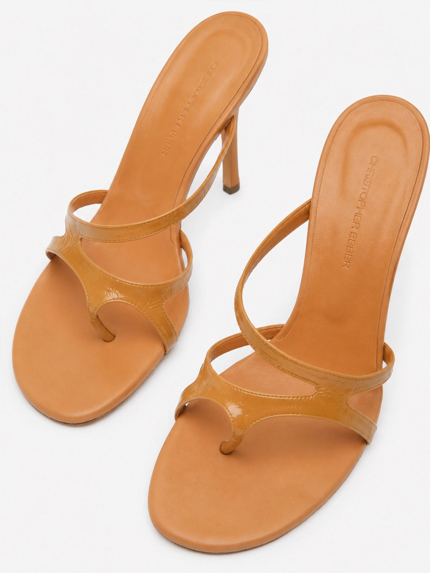 CHRISTOPHER ESBER Calathea Heel (Amber)