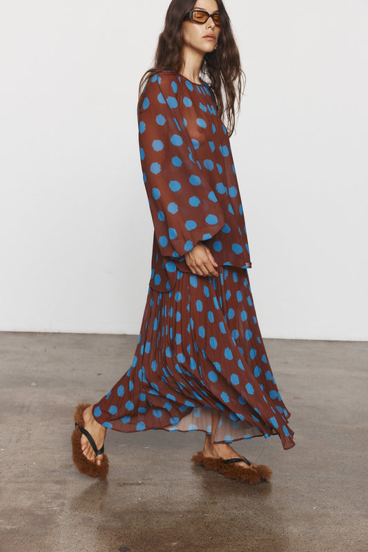 Blanca Studio Domenica Top (Brown)