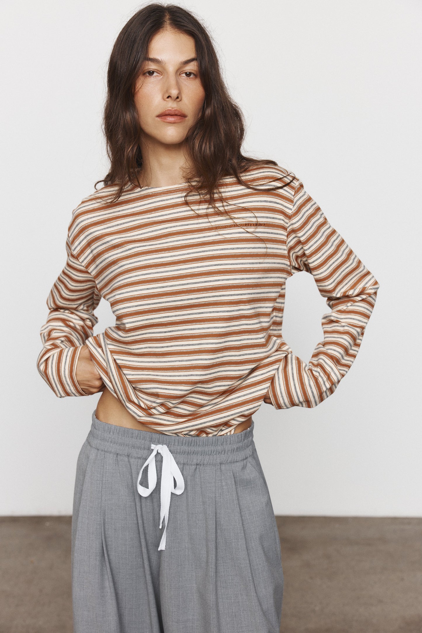 Blanca Studio River Tee (Cream)