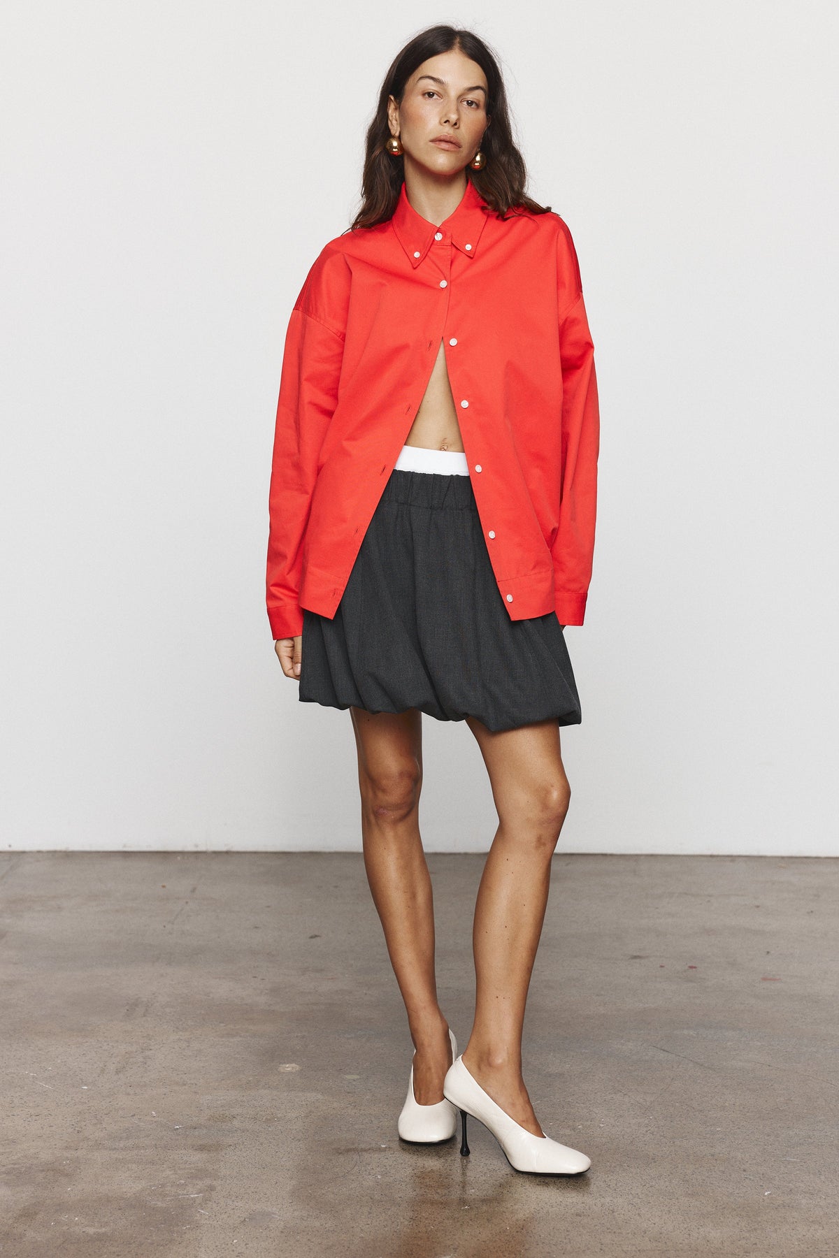 Blanca Studio Davide Shirt (Red)