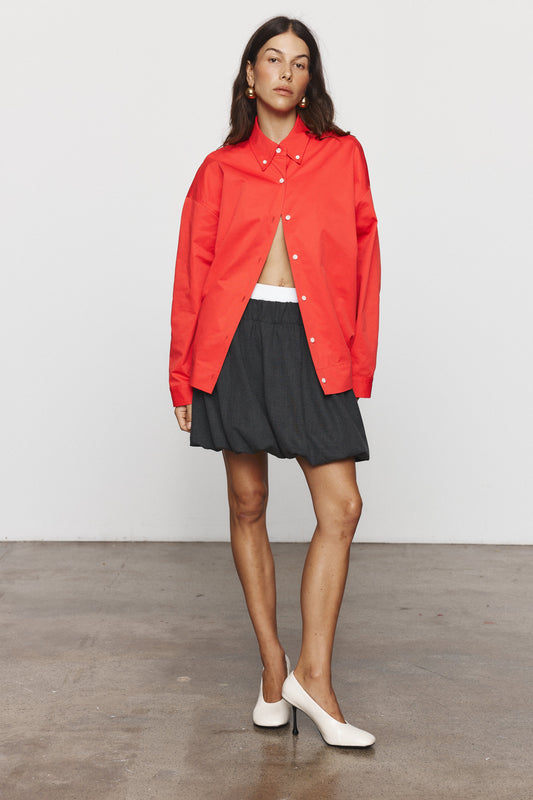 Blanca Studio Davide Shirt (Red)