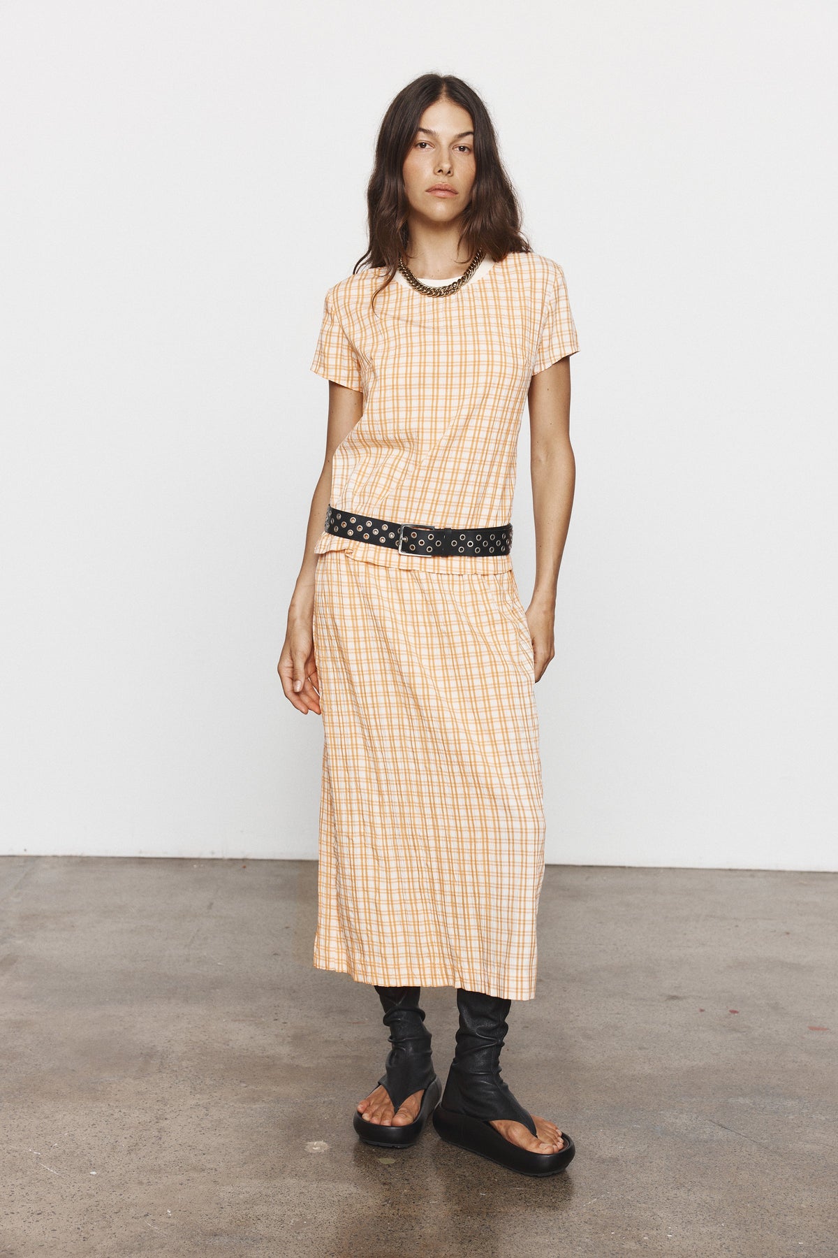 Blanca Studio Rico Skirt Pre-Order (Orange)