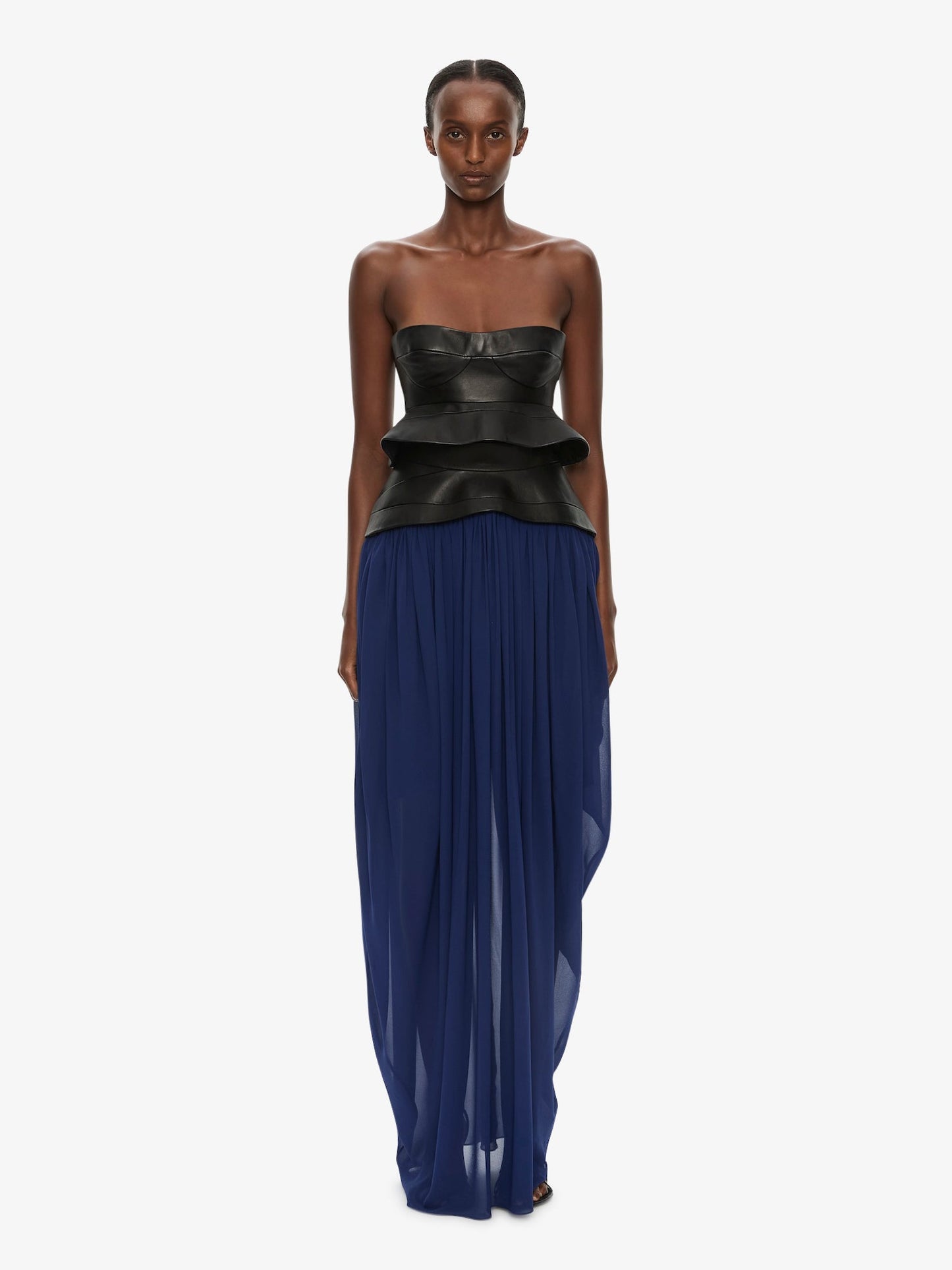 CHRISTOPHER ESBER Bellona Moulded Leather Bodice (Black)