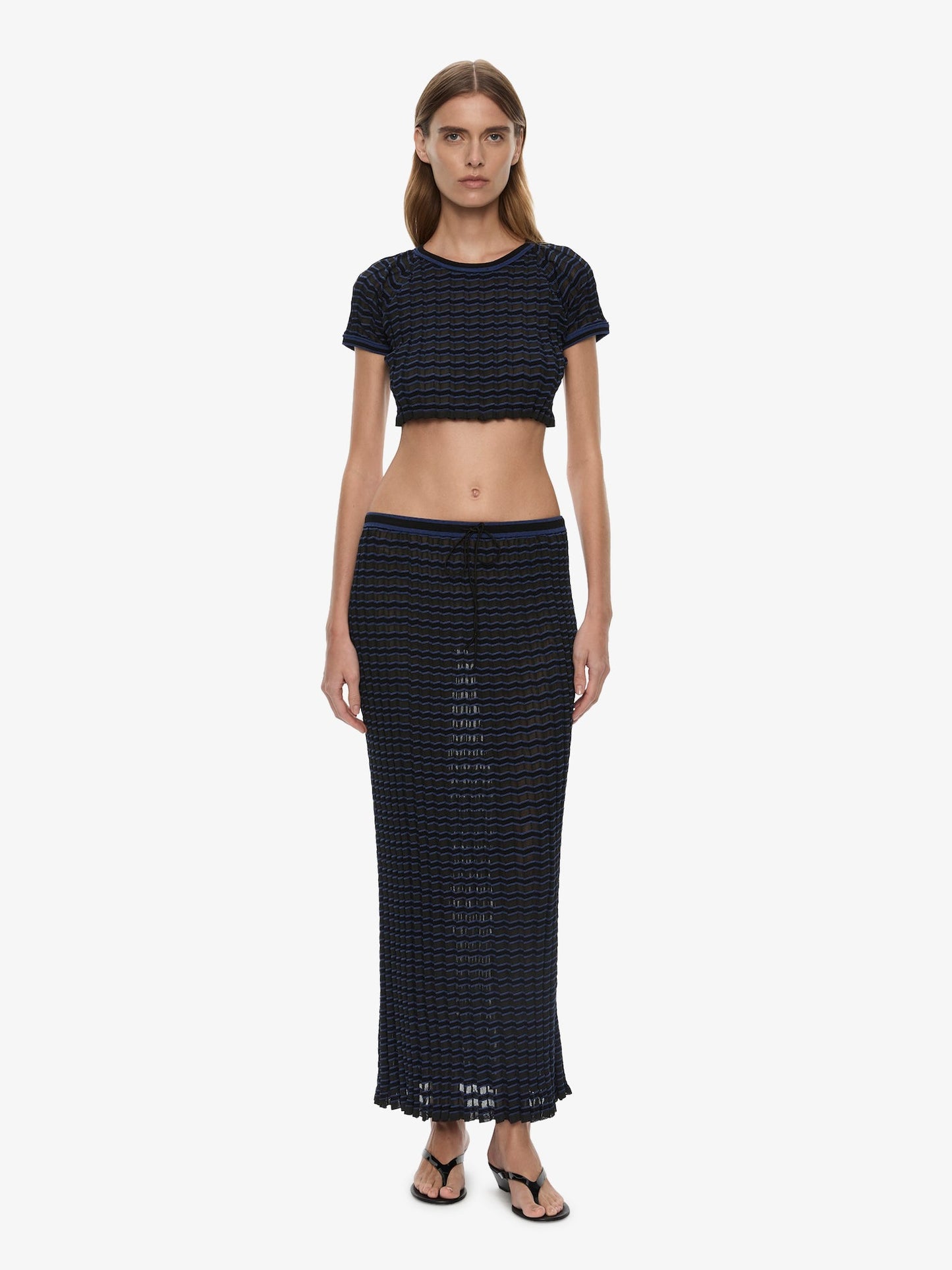CHRISTOPHER ESBER Verano Stripe Tee (Blue)