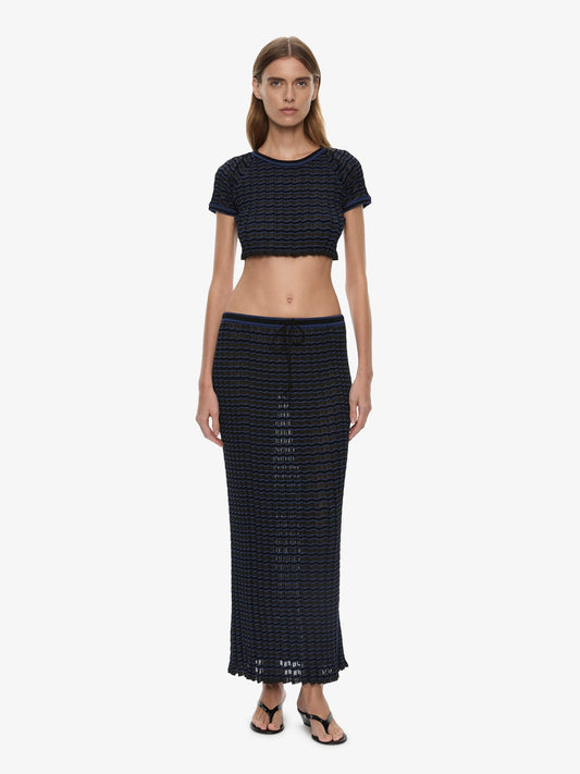 CHRISTOPHER ESBER Verano Stripe Tee (Blue)