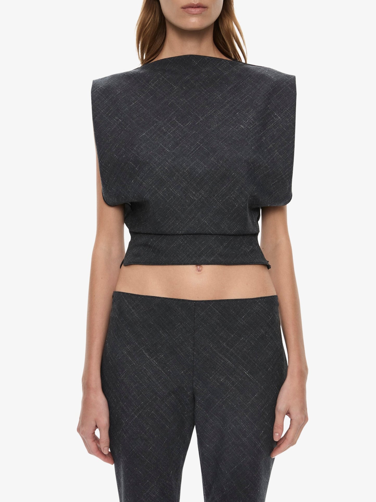 CHRISTOPHER ESBER Banyan Bias Top (Marle)