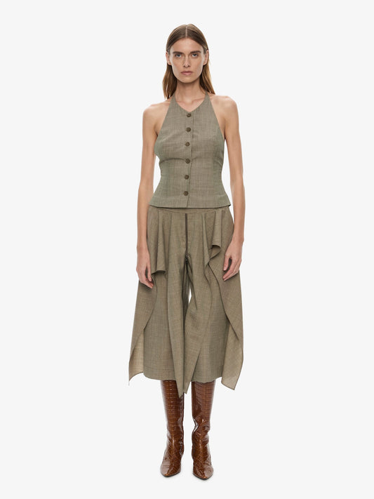 CHRISTOPHER ESBER Banyan Tailored Backless Vest (Marle)