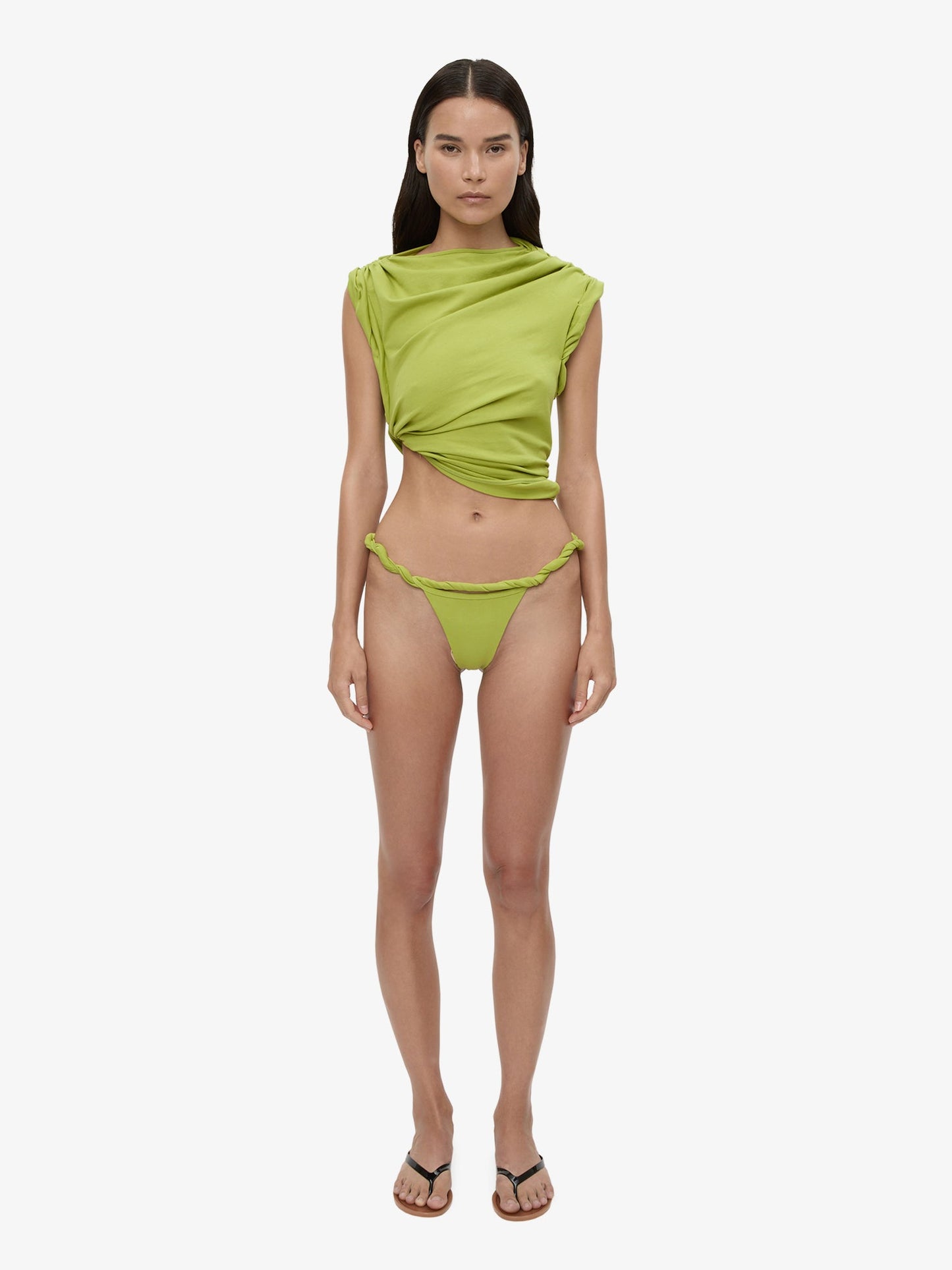 CHRISTOPHER ESBER Rolled Up Tee (Green)