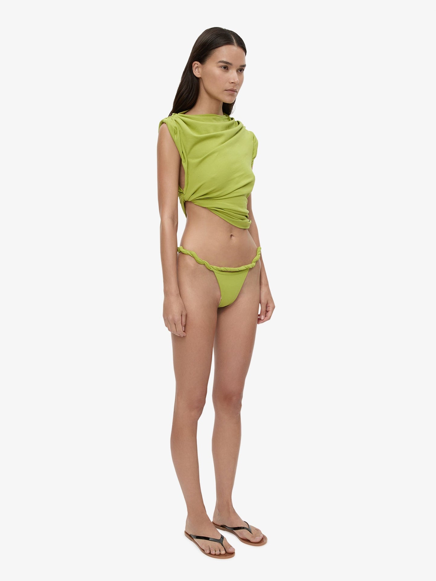CHRISTOPHER ESBER Rolled Up Tee (Green)