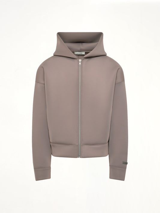 ENTIRE STUDIOS Scuba Zip Hood (Brown)