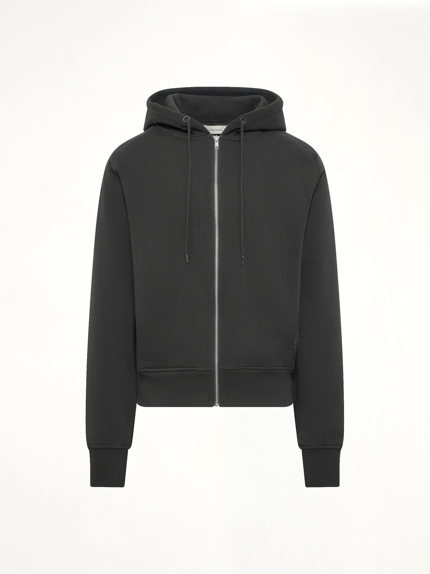 ENTIRE STUDIOS Slim Zip Up (Black)
