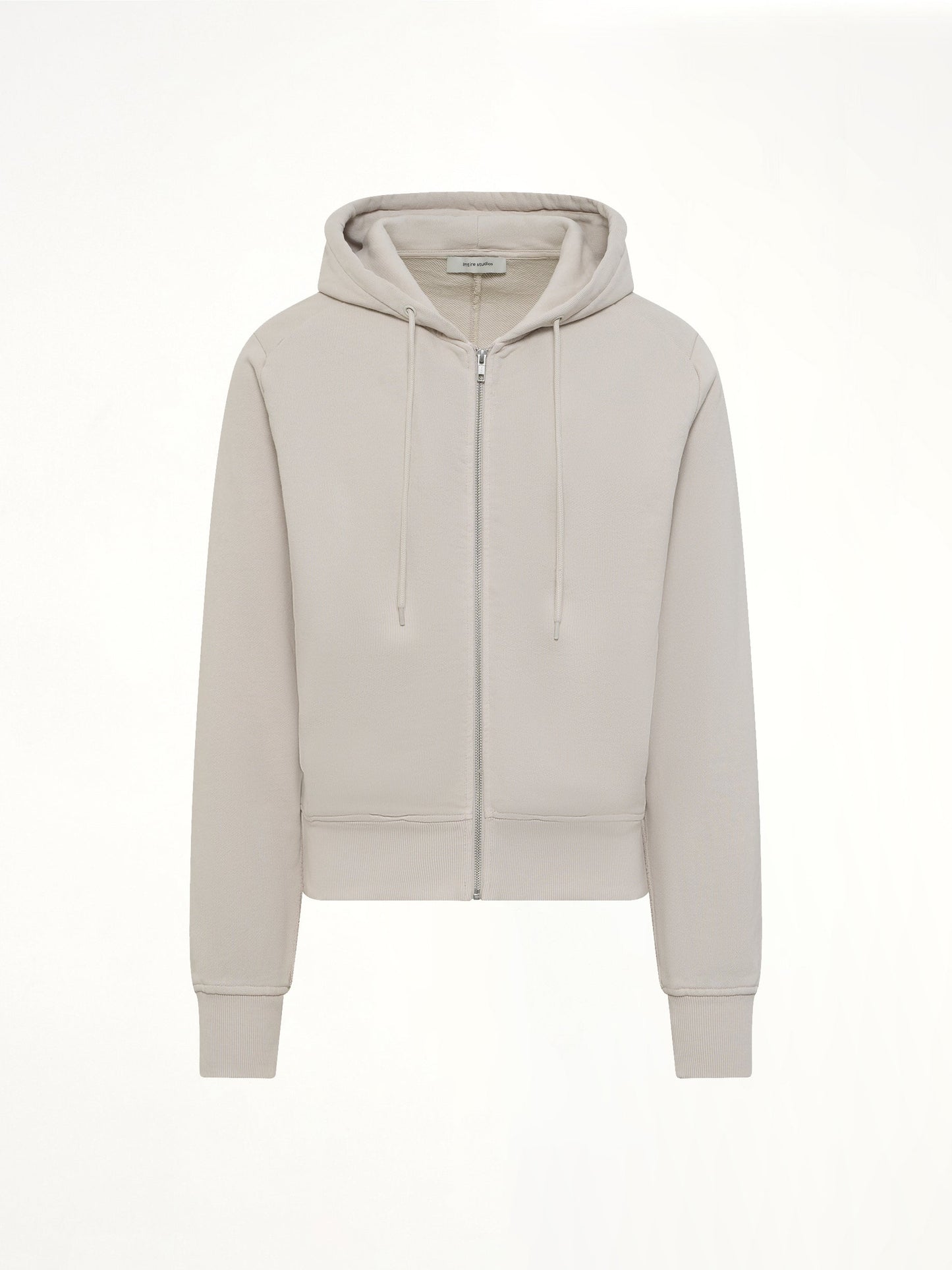 ENTIRE STUDIOS Slim Zip Up (White)