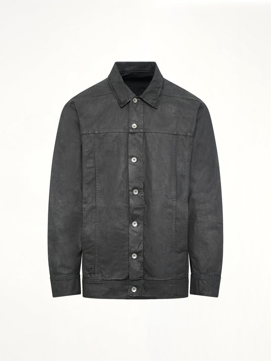 RICK OWENS DRKSHDW Jumbo Worker Jacket (Black)