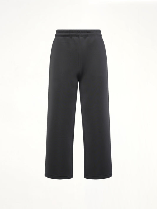 ENTIRE STUDIOS Straight Leg Scuba Sweatpants (Black)