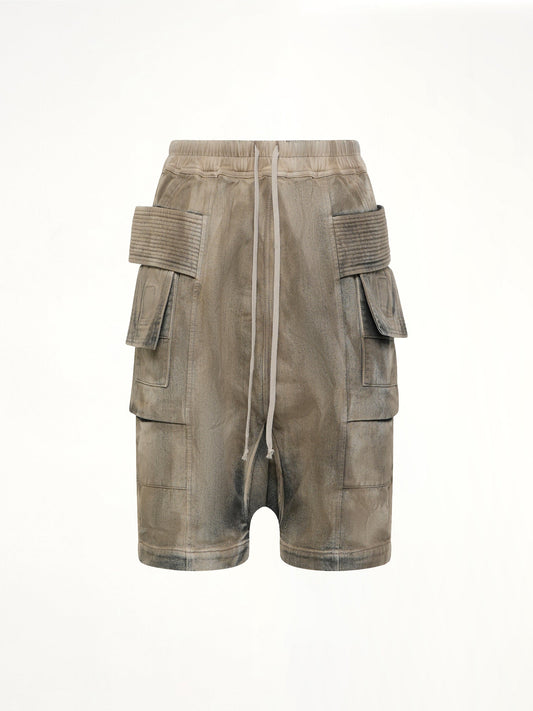 RICK OWENS DRKSHDW Creatch Cargo Pods (Brown)