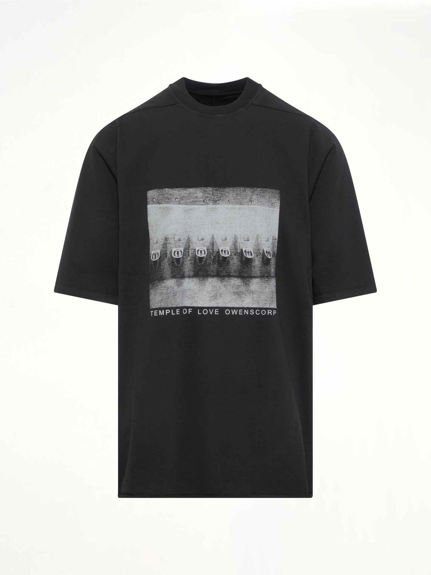 RICK OWENS DRKSHDW Urinal Jumbo SS T-Shirt (Black)