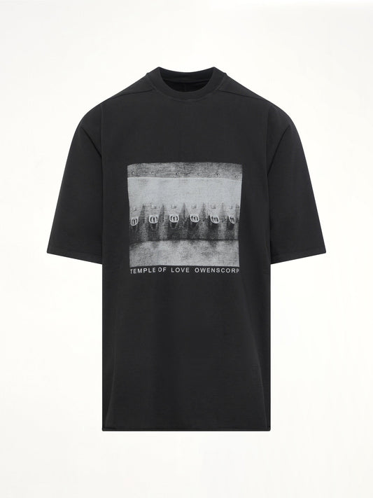 RICK OWENS DRKSHDW Urinal Jumbo SS T-Shirt (Black)