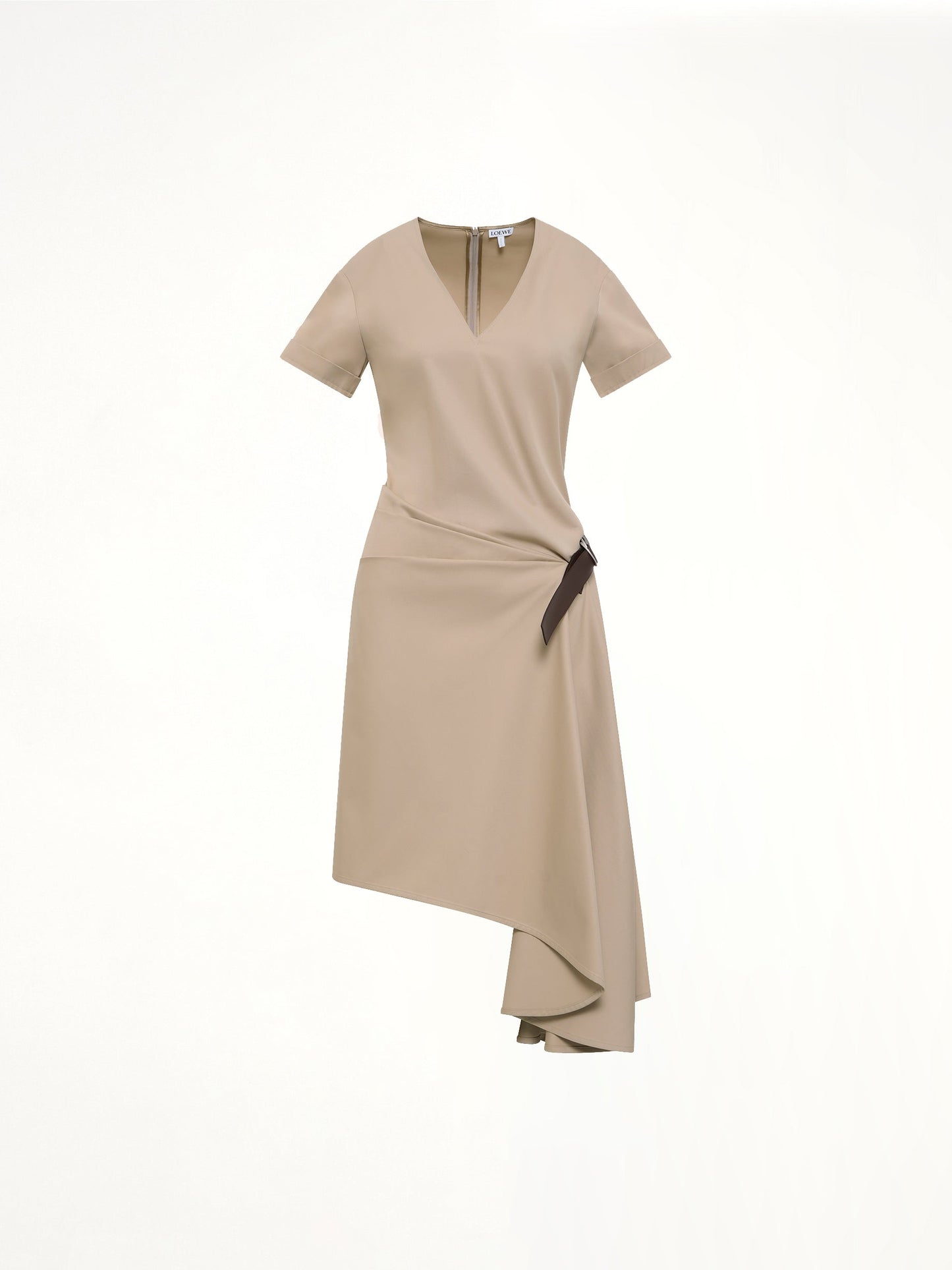 LOEWE Belted Dress (Beige)