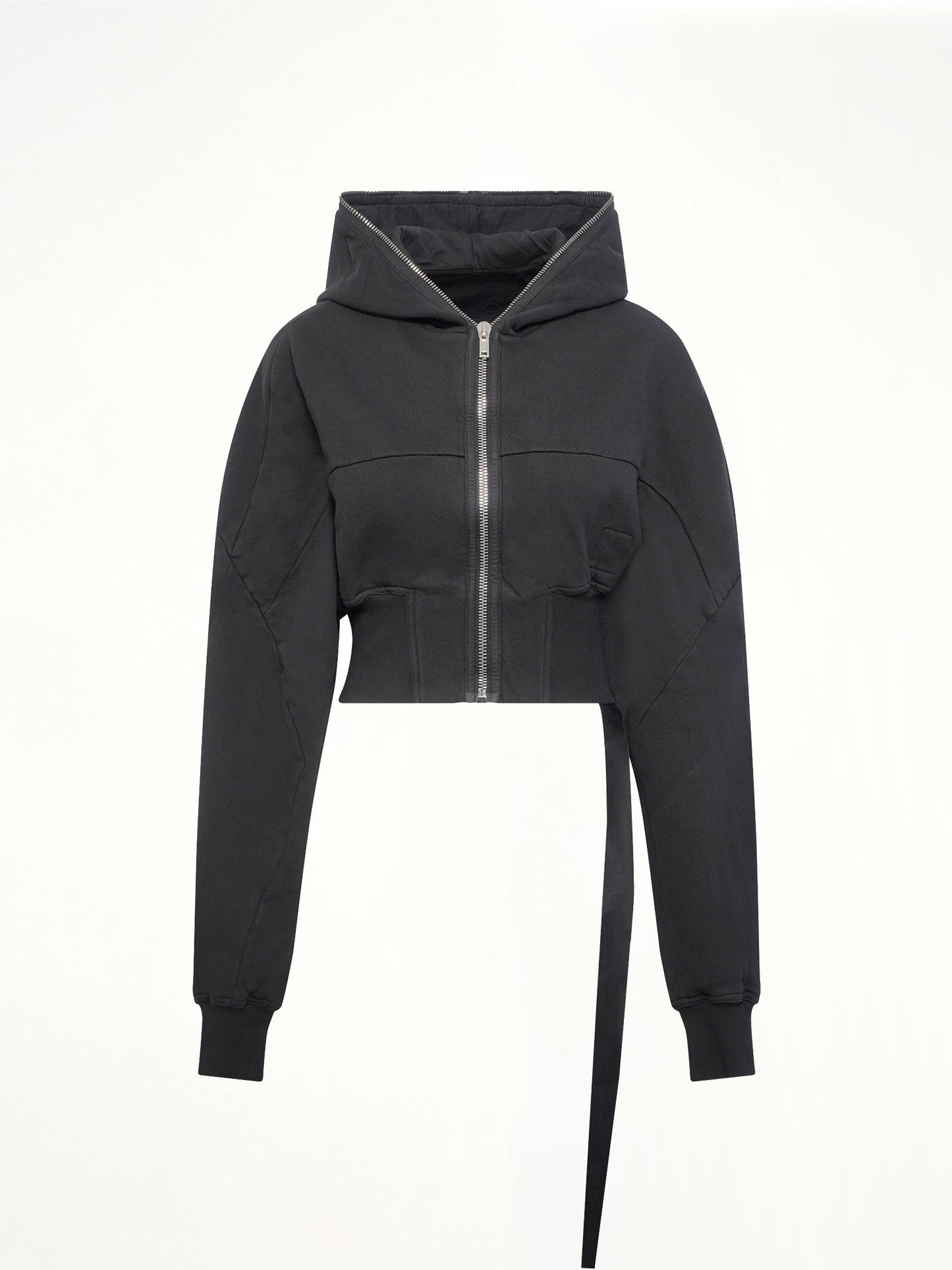 RICK OWENS DRKSHDW Collage Gimp Hoodie (Black)