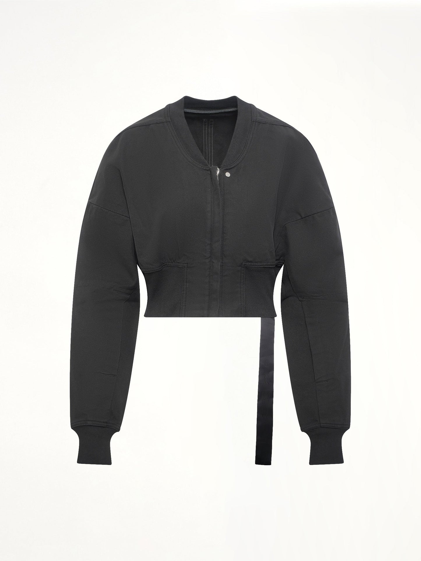 RICK OWENS DRKSHDW Flight Jacket Cropped (Black)